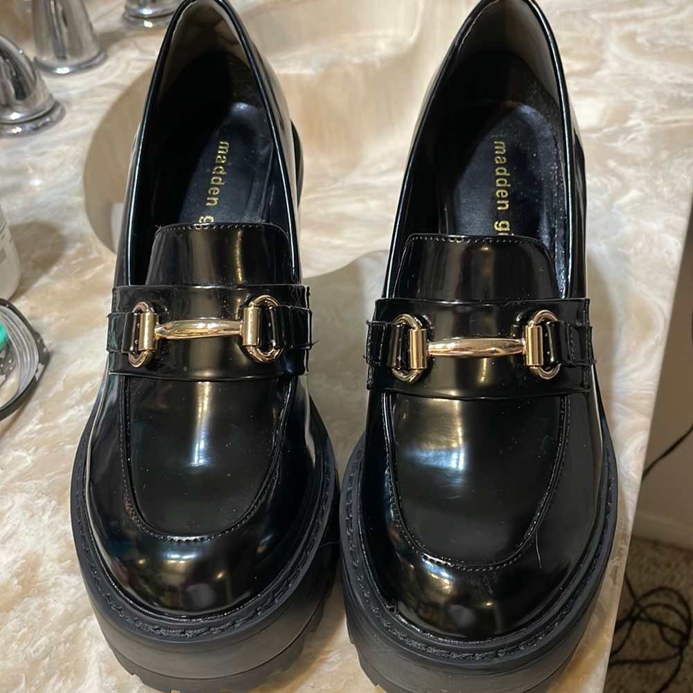 Steve Madden Girl lug sole chunky heels